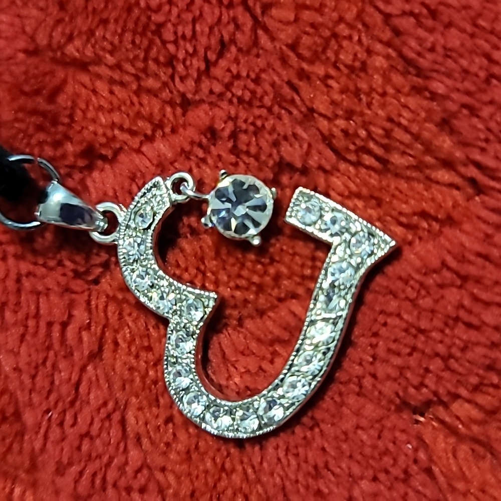 Open Sparkle Heart Pendant Necklace